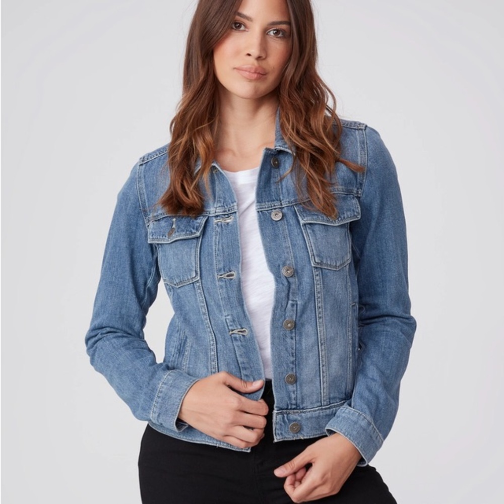 Paige- Rowan Denim Jacket in Stark Wash